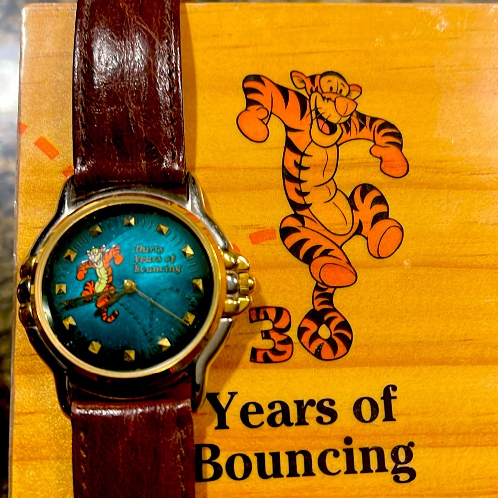 Limited edition watch tigger